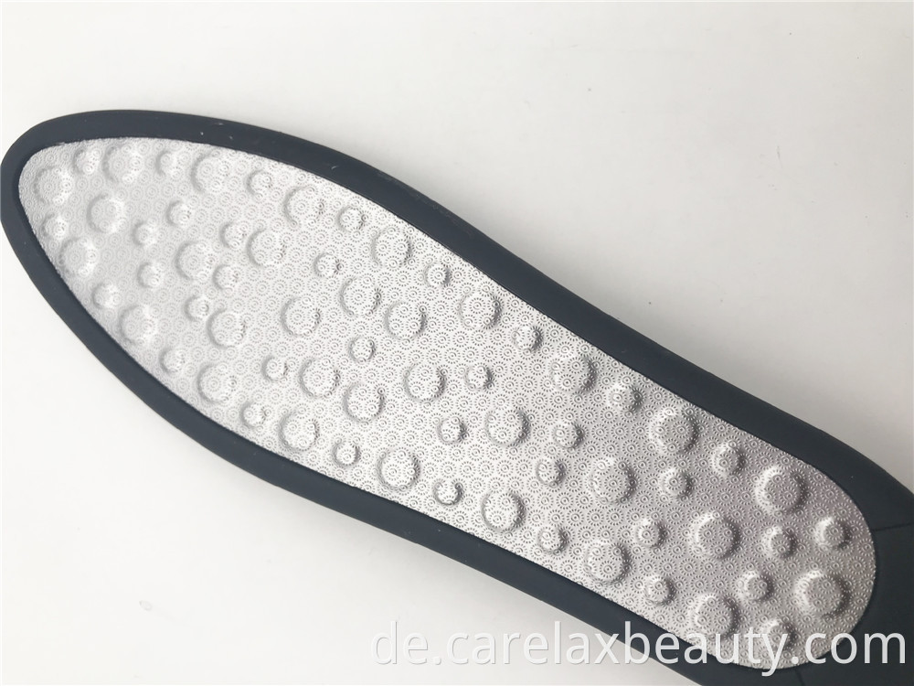 Pedicure Foot File doppelseitiger Edelstahlfuß für tote, trockene Hauthäute